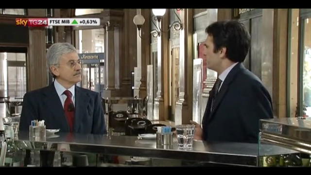 Un caffè con...Massimo D'Alema