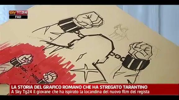 La storia del grafico romano che ha stregato Tarantino