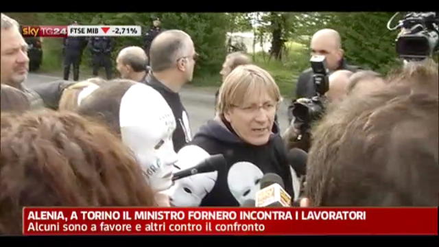 Alenia, a Torino il Ministro Fornero incontra i lavoratori