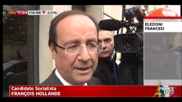 Presidenziali Francia, parlano Hollande e Sarkozy