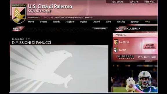 Palermo, il comunicato delle dimissioni di Panucci