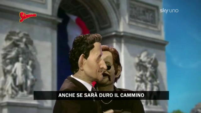 Gli Sgommati, Sarkozy canta "Salirò" (Ep.137)