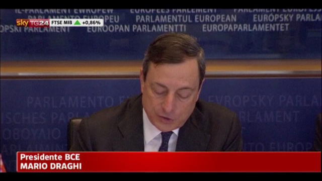 Crisi, Draghi: governi siano più ambiziosi per crescita