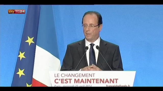 Hollande, se eletto proporrò modifiche a Fiscal Compact