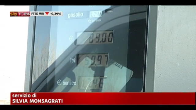 Inflazione: +20% annuo la benzina ad aprile