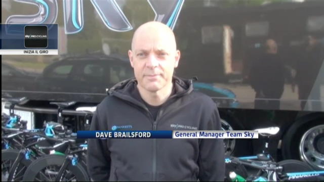 Team Sky: al via del Giro d'Italia parla il General Manager