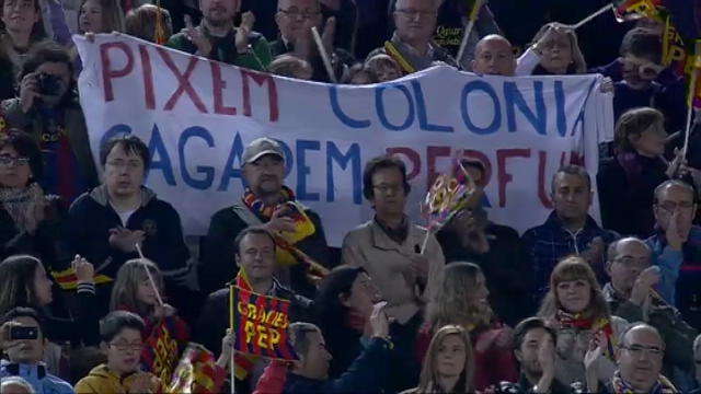 L'ultima di Guardiola al Camp Nou, il saluto dei tifosi
