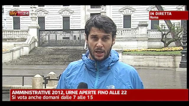 Amministrative 2012, affluenza Roma (ore 12)
