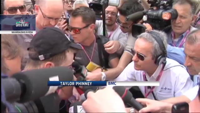 Giro d'italia, Phinney perde la maglia rosa
