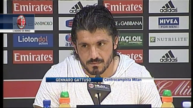 Gattuso saluta il Milan: è finito un gioco durato 13 anni