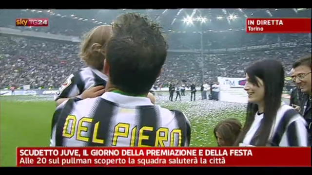Scudetto 2012, la Juve festeggia da imbattuta nel suo stadio