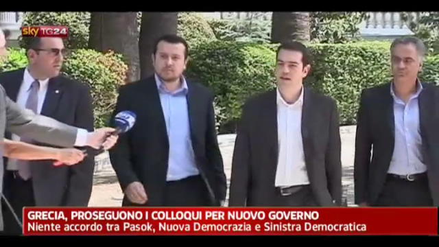 Grecia, proseguono i colloqui per nuovo governo