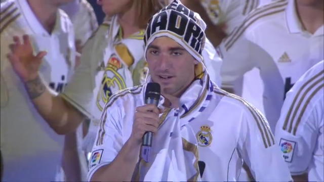 La festa del Real Madrid