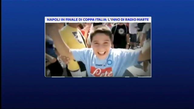 Napoli in finale di Coppa Italia: l'inno di Radio Marte