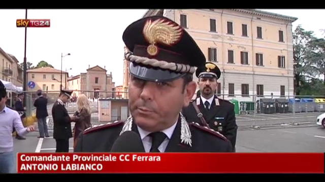 Sisma, Carabinieri Ferrara contro sciacallaggio