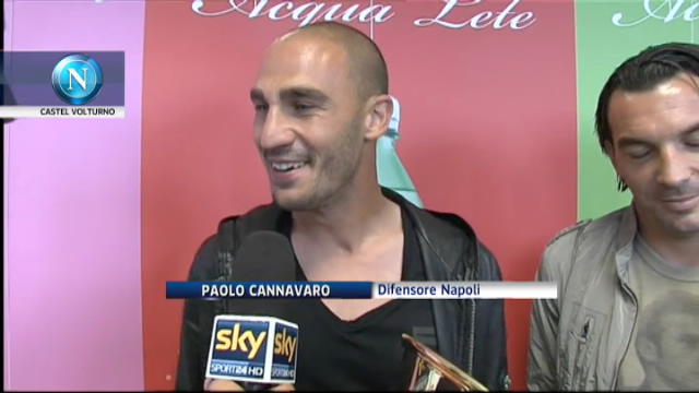 Cannavaro e Aronica: "Lavezzi ci saluta dicendo bonjour"