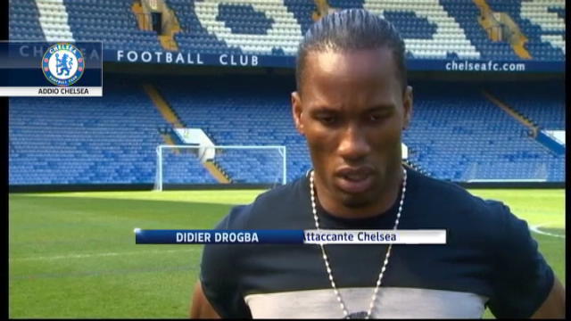 Drogba: ho deciso di lasciare il Chelsea