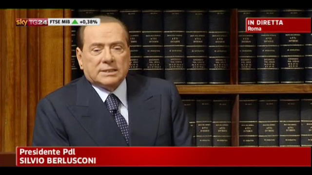 Berlusconi, tecnici per cambio architettura istituzionale