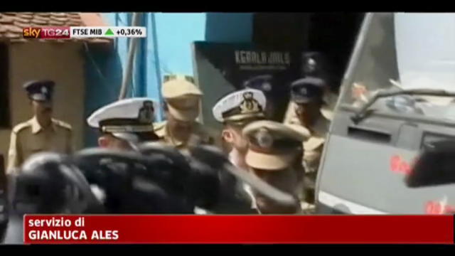 Marò lasciano carcere di Trivandrum