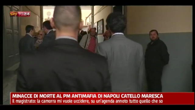 Minacce di morte al Pm antimafia di Napoli Catello Maresca