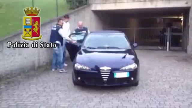 L'arresto di Acerbis (video Polizia di Stato)
