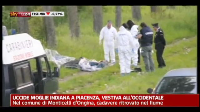 Uccide moglie indiana a Piacenza, vestiva all'occidentale