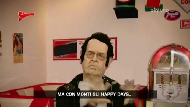 Gli Sgommati, Monzie canta "Happy Days" (Ep. 165)