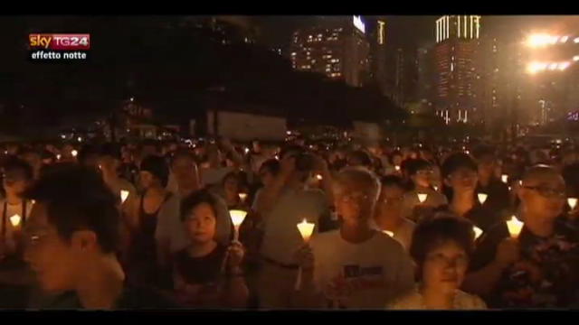 Lost & Found-Hong Kong: veglia anniversario Piazza Tienanmen