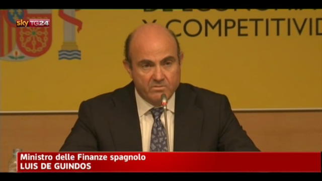 Crisi Spagna interviene Guindos