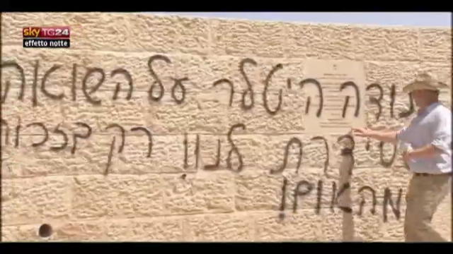 Effetto Notte - Israele, frasi antisemite al museo Olocausto