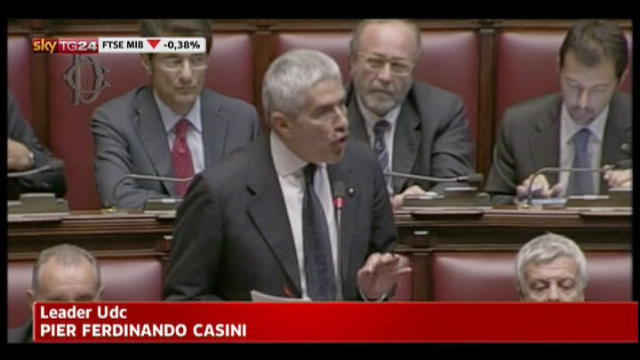 Crisi, Casini: senza Monti ora saremmo al posto della Spagna