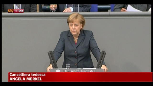 Crisi, Merkel: ruolo più forte BCE su controllo banche