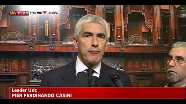 Corruzione, Casini: il Parlamento ha dato il segnale