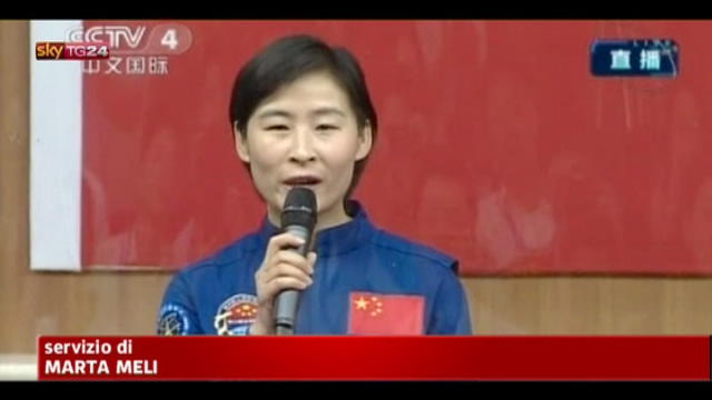 Spazio, debutta la prima astronauta cinese