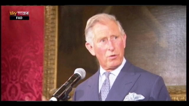 Londra, Principe Carlo inaugura settimana della moda