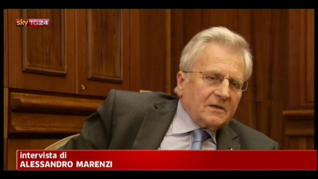 Trichet a Sky Tg24: non ipotizzo alcuna uscita da Eurozona