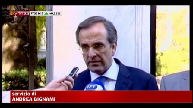 Grecia, giura il nuovo governo di Antonio Samaras
