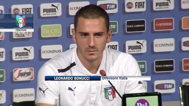 Euro 2012, Bonucci: "Voglio parlare solo di calcio giocato"