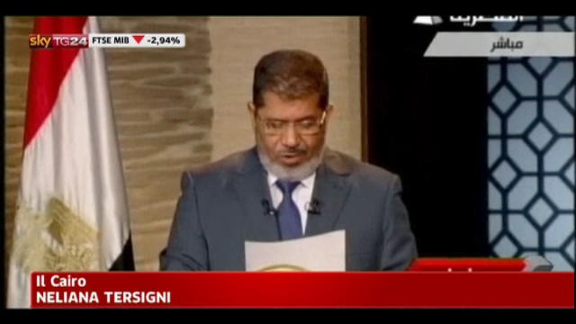 Egitto, Morsi: sarò il presidente di tutti