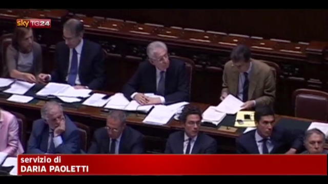 Monti: summit UE difficilissimo, serve spinta del Parlamento
