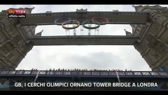 Lost & Found, GB: i cerchi olimpici ornano Tower Bridge