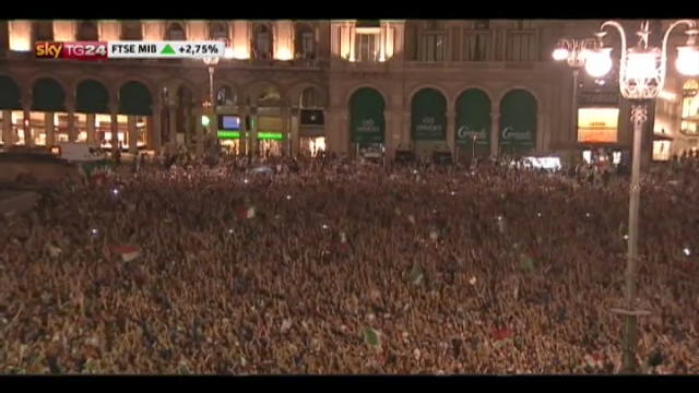 Da Euro 2012 a Bruxelles, notte nel segno dell'Italia
