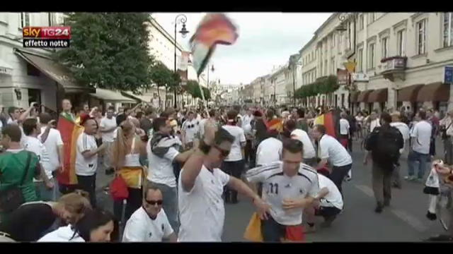Effetto notte: Euro 2012, gli italiani festeggiano