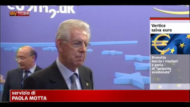 Vertice Ue: Monti riferirà al parlamento