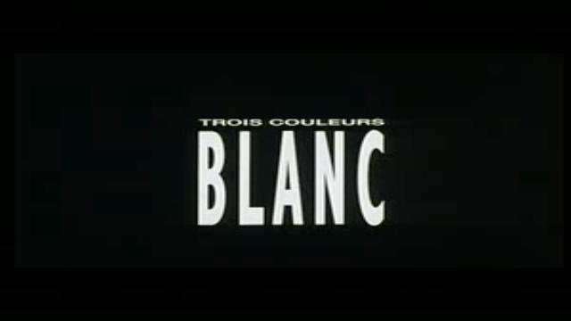TRE COLORI - FILM BIANCO - il trailer