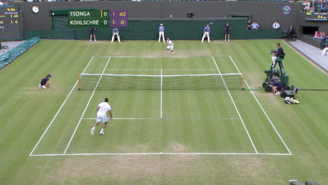 Wimbledon 2012, Tsonga scatta in semifinale