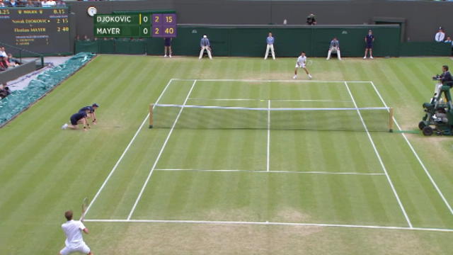 Wimbledon 2012, Djokovic è in semifinale
