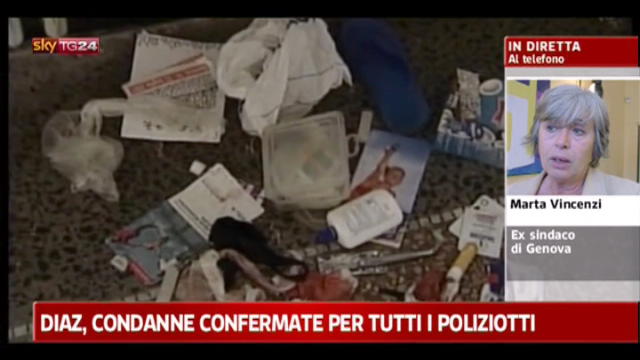 Diaz: intervista ex sindaco Genova Marta Vincenzi