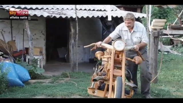 Lost & Found: Ungheria: 2 anni per costruire moto in legno