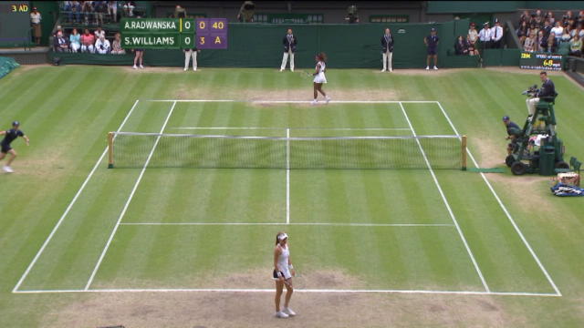 Wimbledon, la finale femminile: Serena Williams-Radwanska